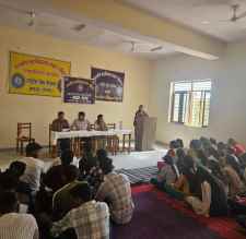 शिविर 22 मार्च तक होगा आयोजित : राजकीय महाविद्यालय में सात दिवसीय एन एस एस कैम्प का हुआ शुभारंभ