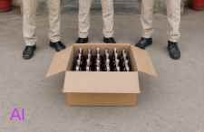सीकर पुलिस की अवैध मादक पदार्थ बेचने वाले के खिलाफ कार्रवाई : पुलिस ने रेलवे अंडरपास के पास दबिश देकर एक युवक को पकड़ा, आधा किलो गांजा और शराब की पेटी बरामद