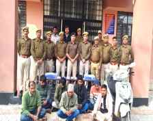 ऑपरेशन शटर डाउन के तहत बड़ा खुलासा : तहसीलदार की आईडी से निकाले फर्जी आदेश, रीडर और ऑपरेटर समेत सात लोग गिरफ्तार