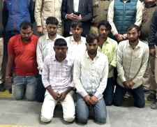 बदमाशों ने जयपुर में वकील का किया किडनैप : जिंदा छोड़ने की एवज में रिश्तेदारों से मांगते रहे पैसे , पुलिस ने लोकेशन ट्रेस कर किया पीछा, घेराबंदी कर पकड़ा 7 को दबोचा