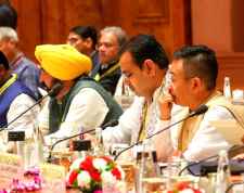 नीति आयोग की बैठक में शामिल हुए CM : सीएम भजनलाल बोले - पोंग बांध को पूरा भरें ताकि राजस्थान को मिले हक का पानी, 20 लाख टन कोयला नॉर्दर्न कोलफील्ड से देने की मांग
