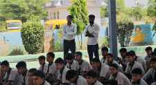 जागरूकता संगोष्ठी का आयोजन : नीमकाथाना एसएमपी स्कूल कैरवाली में हुआ विधिक एवं सामाजिक जागरूकता संगोष्ठी का आयोजन