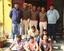 जानलेवा हमला करने वाले 5 आरोपी गिरप्तार : आरोपियों ने मैरिज गार्डन संचालक पर किया था जानलेवा हमला, गंभीर घायल का जयपुर में इलाज जारी