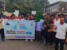 वीडियो न्यूज़ : नीमकाथाना में निकाली रैली : वन्दे गंगा जल संरक्षण जन अभियान के तहत निकाली रैली को नगर परिषद आयुक्त ने दिखाई हरी झंडी