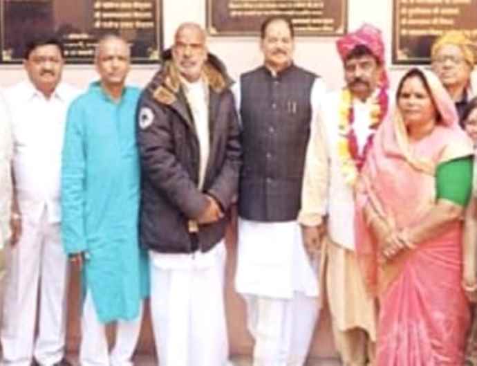 विद्यालय ने किया भामाशाहो का सम्मान : कांवट संघी राजकीय बालिका  स्कूल में दो मंजिला भवन का लोकार्पण, 2 करोड़ की लागत से बना