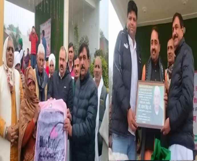 छपरौली में कंबल वितरण का कार्यक्रम : राष्ट्रीय खोखर महासभा द्वारा कंबल वितरण की गई , रॉबिन खोखर को बनाया गया राष्ट्रीय उपाध्यक्ष