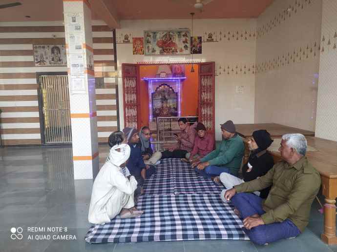 जीण माता मन्दिर कमेटी की सभा आयोजित : जीलो में माता की भव्य शोभा यात्रा निकाली जाएगी,  9 दिवसीय श्री राम कथा का होगा आयोजन