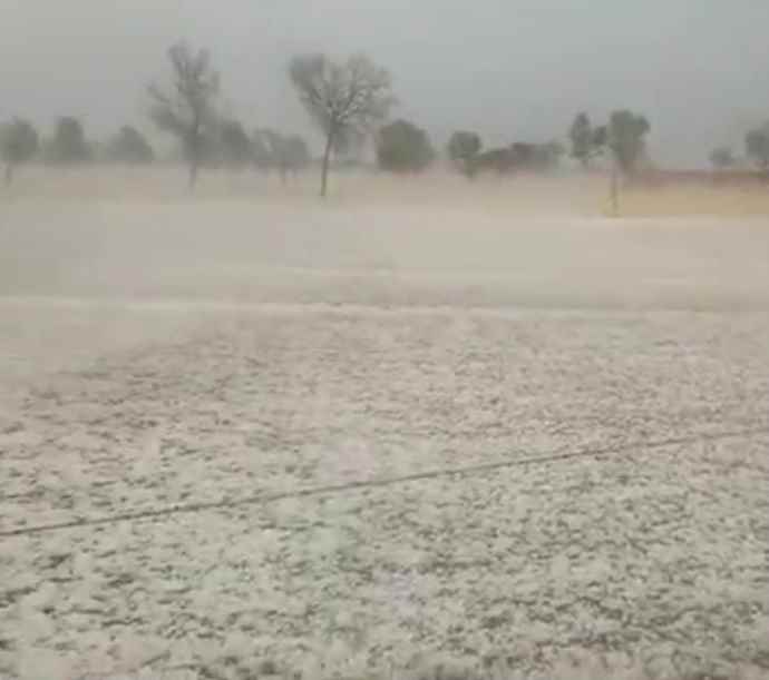 ओलावृष्टि के साथ बारिश के बाद लुढका तापमान : मौसम विभाग ने प्रदेश के 19 जिलों में ऑरेंज और 12 जिलों में येलो अलर्ट किया जारी, शेखावाटी में भी बारिश