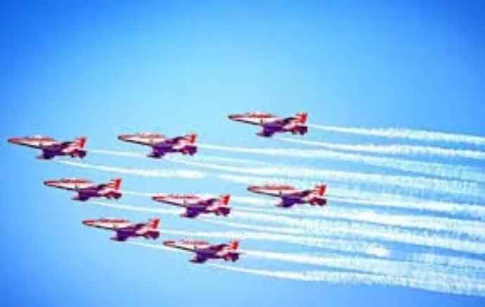 जयपुर में आज होगा एयर शो का रिहर्सल : सारंग हेलीकॉप्टर भी करेंगे आसमां में रोमांच, मुख्य शो 22 फरवरी को होगा