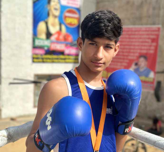 बॉक्सर कुशाल सिंह का राजस्थान टीम में चयन : पटियाला में आयोजित होने वाले राष्ट्रीय स्तर सब जूनियर चयन ट्रायल में भाग लेंगे बॉक्सर कुशाल सिंह