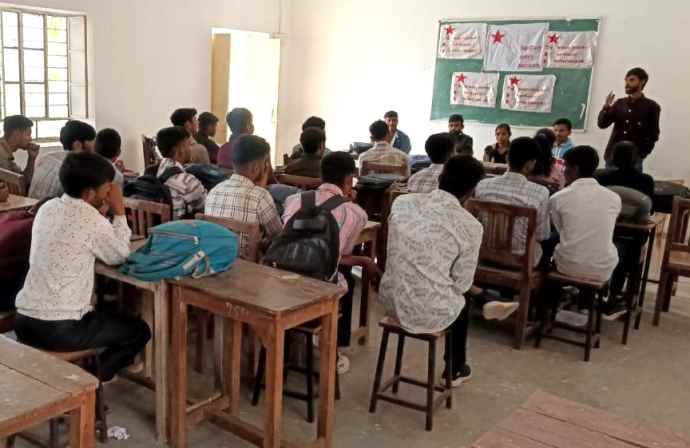 नीमकाथाना में SFI का इकाई सम्मेलन : अंकित गुर्जर अध्यक्ष और दीपक महासचिव चुने गए , 15 सदस्यी कमेटी की घोषणा