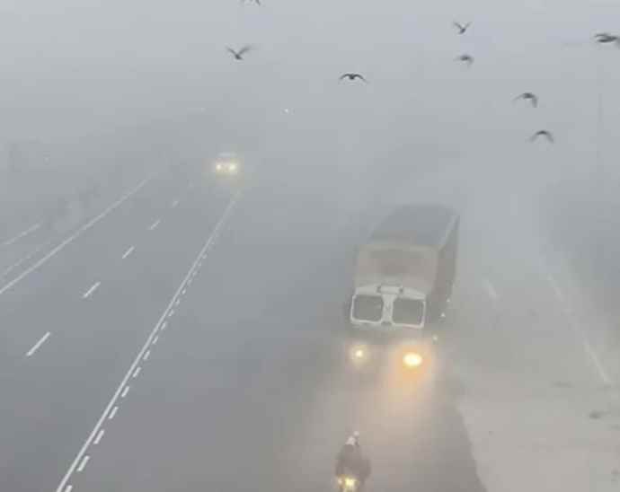 राजस्थान में छाया घना कोहरा : शीत लहर का अलर्ट, शीतलहर की वजह से तापमान में लगातार गिरावट , सर्दी के तेवर होंगे तीखे