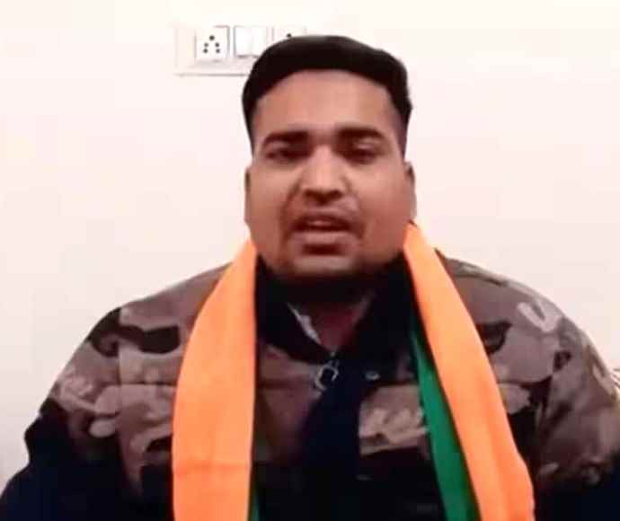 राहुल गांधी सहित 25 सांसदों को गोली मारने की धमकी : वीडियो वायरल होने पर पुलिस आई एक्शन में , आरोपी राज सिंह आमेरा को पुलिस ने हिरासत में लिया, कांग्रेस का भाजपा पर आरोप