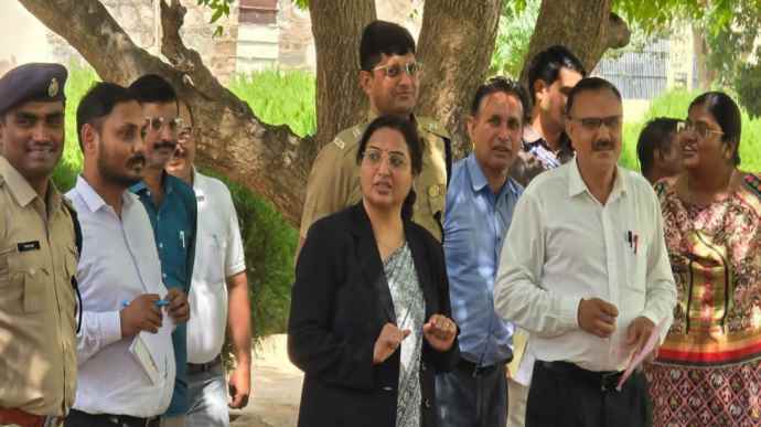 सीकर जिला कारागृह का निरीक्षण : जिला एवं सेशन न्यायाधीश रूपा गुप्ता ने संयुक्त बोर्ड ऑफ विजिटर्स के साथ संयुक्त रूप से किया निरीक्षण